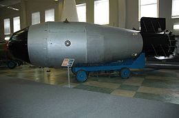 Een zogenaamde Thermonucleair bom uit 1961 CCCP. Een waterstofbom die 50 Megaton aan explosie zou veroorzaken. Een fantasie verhaal met idiote voorstellingen.